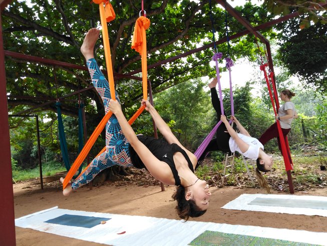 3 Days Aerial Yoga Retreat in CUDDALORE, TAMILNADU, INDIA