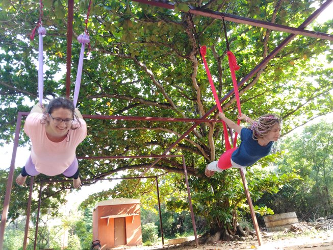 3 Days Aerial Yoga Retreat in CUDDALORE, TAMILNADU, INDIA