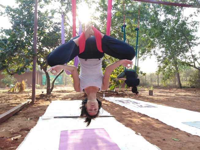 3 Days Aerial Yoga Retreat in CUDDALORE, TAMILNADU, INDIA