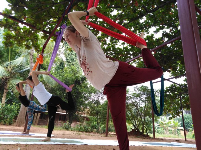 3 Days Aerial Yoga Retreat in CUDDALORE, TAMILNADU, INDIA